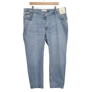 Abercrombie & Fitch Jeans Womens 20R Light Wash Dad‎ High Rise Tapered Stretch